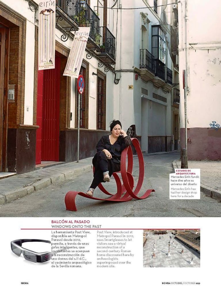 Estudio Eirin volando en Iberia magazine