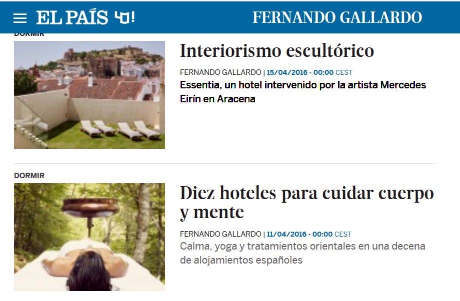 ‘EL Pais’ talks about Universo Eirin and its founder