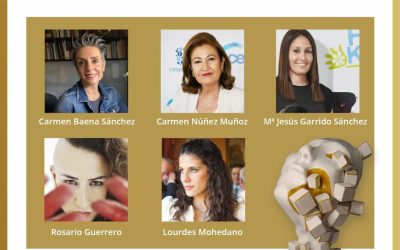 (Español) Mercedes Eirín diseña el galardón de los Premios Universidad, Mujer y Empresa: Roma 2022
